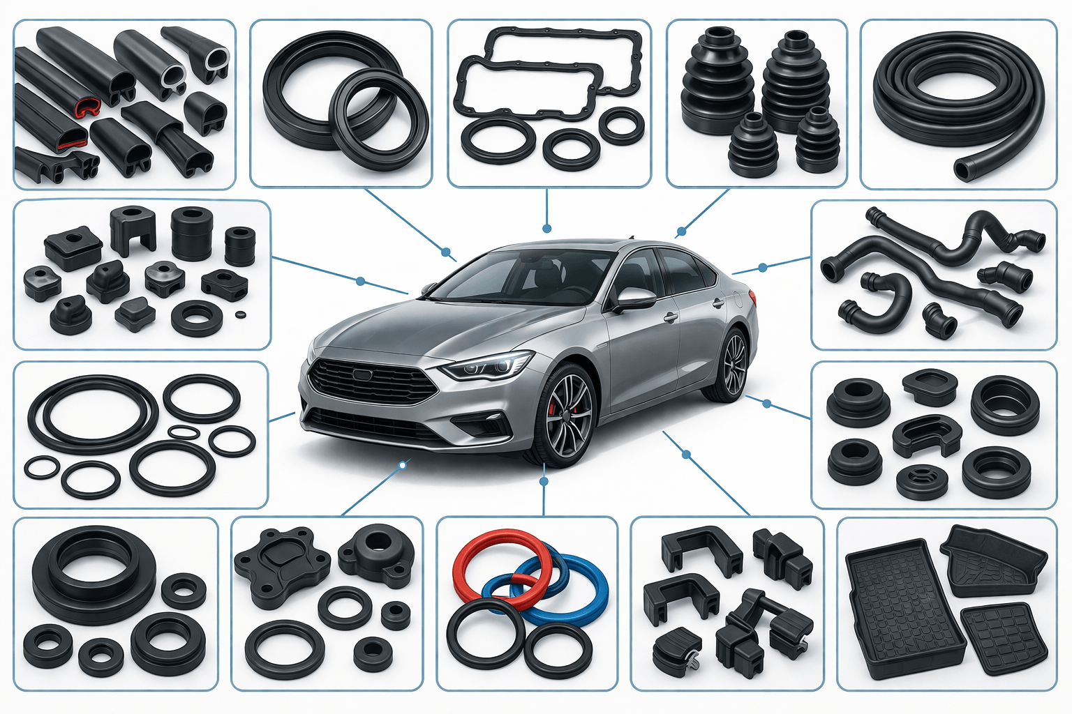 РТИ для автомобилей: что можно заказать на заказ