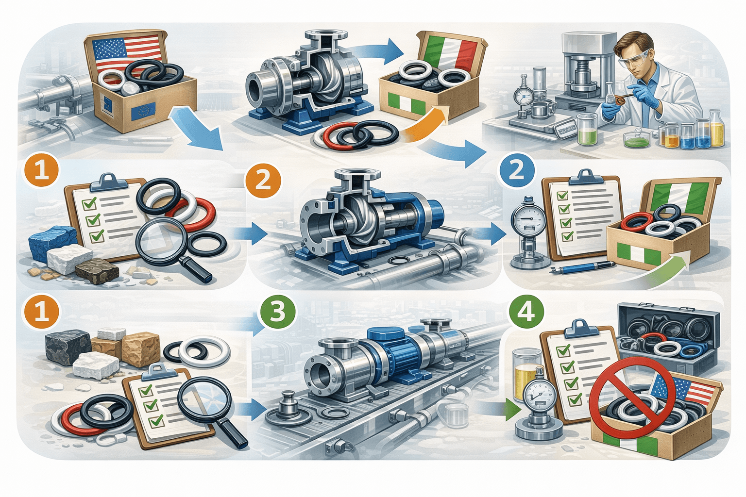 Замена импортных РТИ: как найти аналог и не потерять в качестве