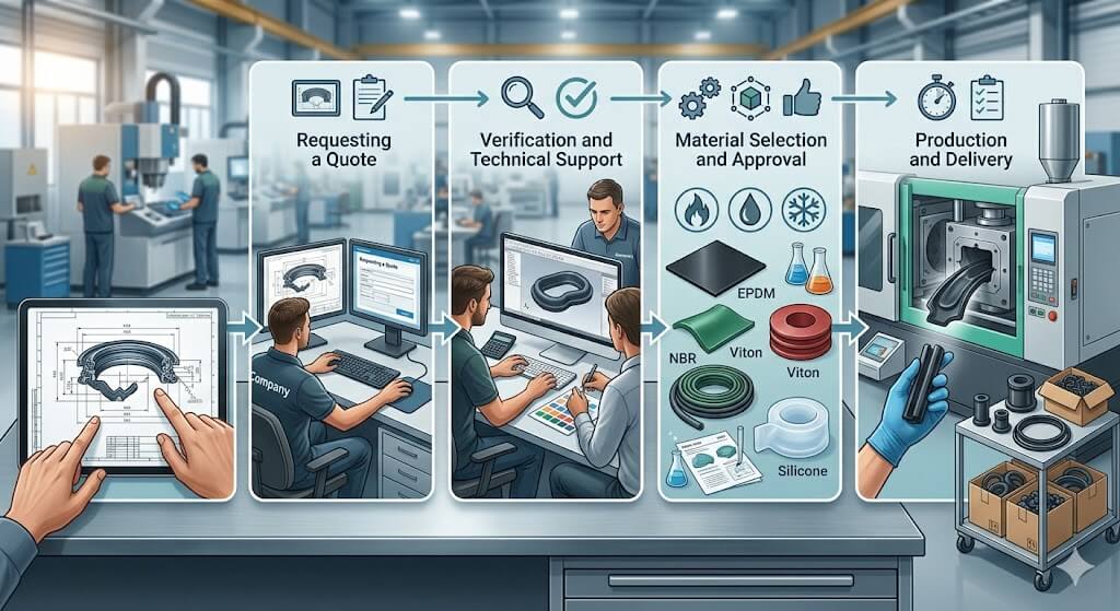 Как заказать РТИ по чертежу: пошаговое руководство