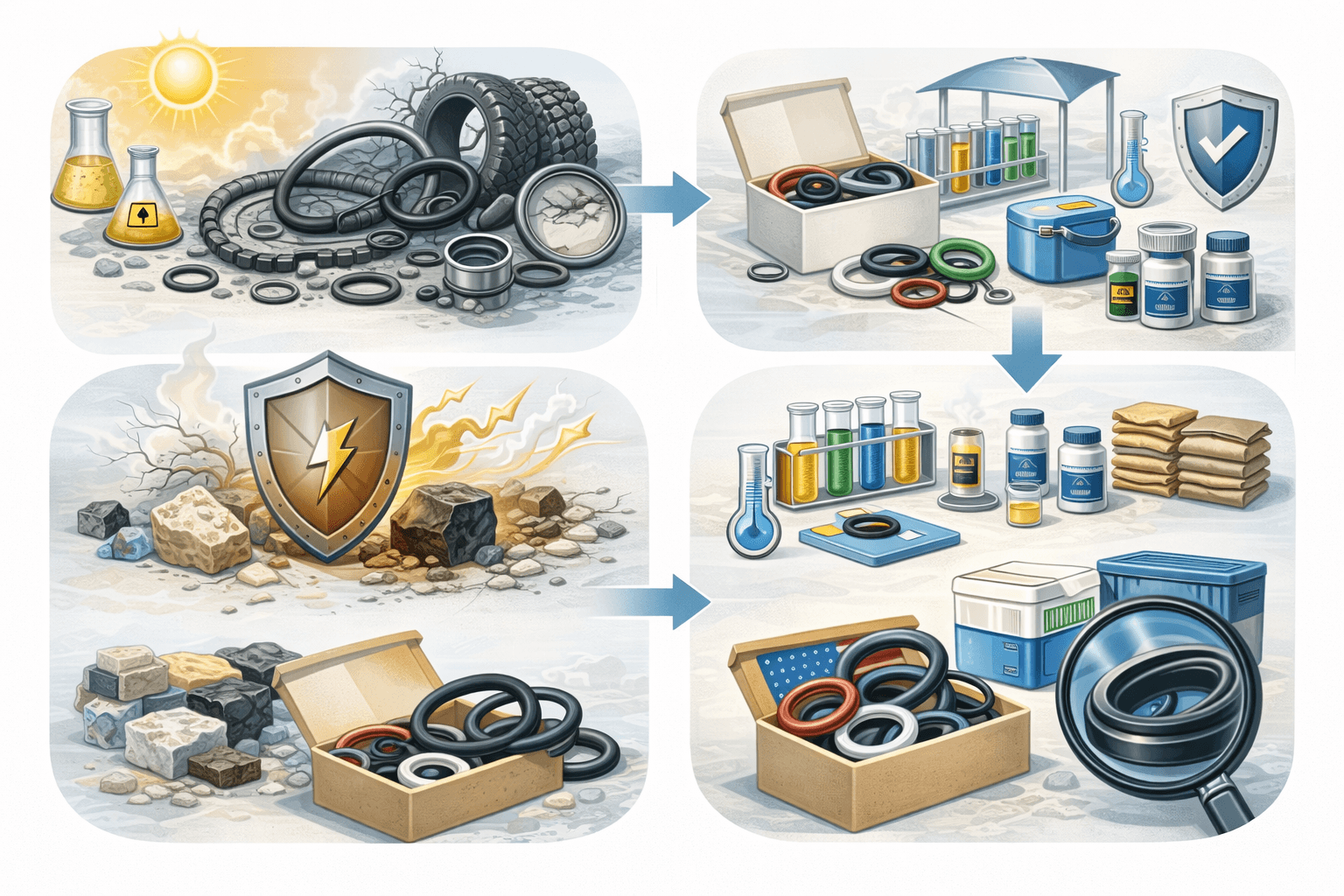 Почему резина стареет и как продлить срок службы изделий